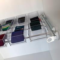 Plus - Organizer 5J - transparent - bright aluminium - transparent polycarbonate 3